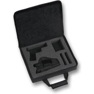 Bulldog 14 x 12 Inch Black Nylon Hard Pistol Case with Holster (Fits 