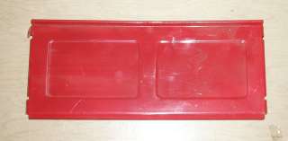 VINTAGE RED PEDAL CAR TAILGATE PART 697  
