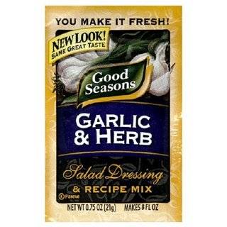 Good Seasons Salad Dressing & Recipe Mix, Garlic & Herb, 0.75 Ounce 