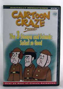 Cartoon Craze Presents The Three Stooges and Friends 872322000231 