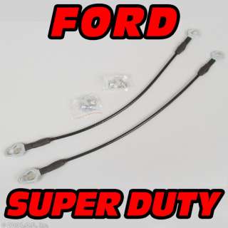 Tailgate Cable Tail Lift Gate Support Strap Ford SuperDuty PickUp Pair 
