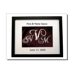  Cake Monogram Shadow Box Frame for Display after the 