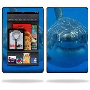   Decal Cover for  Kindle Fire 7 inch Tablet Shark Electronics