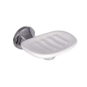   312 0.7 Satin Chrome Bathroom Accessories Soap Dish