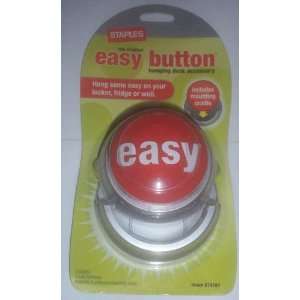  Staples Easy Button with Mounting Cradle