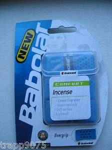 Babolat Incense Overgrips For Tennis 3 Pack Blue  