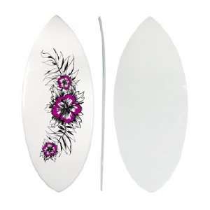  New 48 Fiberglass Skimboard Surf Wave Skim Board Flower 