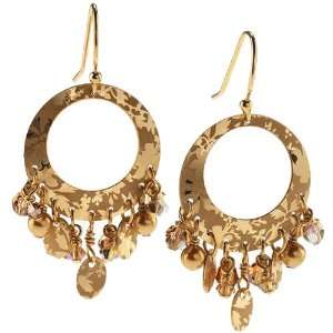   Niobium Ibiza Hoop Earrings MADE WITH SWAROVSKI ELEMENTS Jewelry