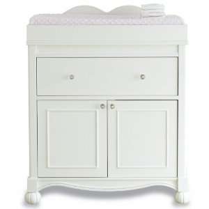  Disney Princess Changing Table   Antique White Baby