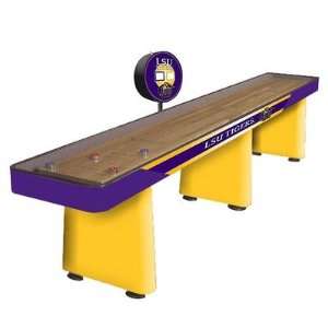 Sports Fan Products 900   X NCAA   LSU Tigers Shuffleboard Table Table 