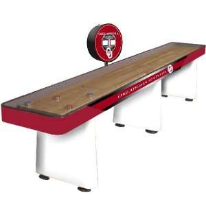   Oklahoma Sooners 14 Foot Venture Shuffleboard Table: Sports & Outdoors