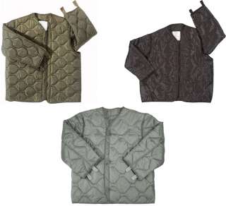Removable Quilted M65 Field Jacket Cold Weather Liner  
