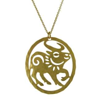 David Aubrey Chinese Zodiac Year of the Ox Necklace  