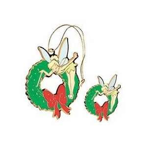   Disney Tinker Bell Holiday Cloisonne Pin & Ornament Set Toys & Games