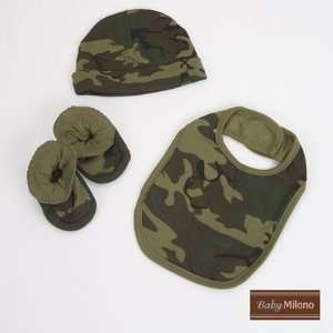    3 Piece Baby Clothes Gift Set in Army Camouflage Toys & Games