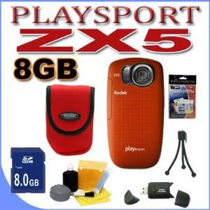  Kodak PlaySport (Zx5) HD Waterproof Pocket Video Camera 